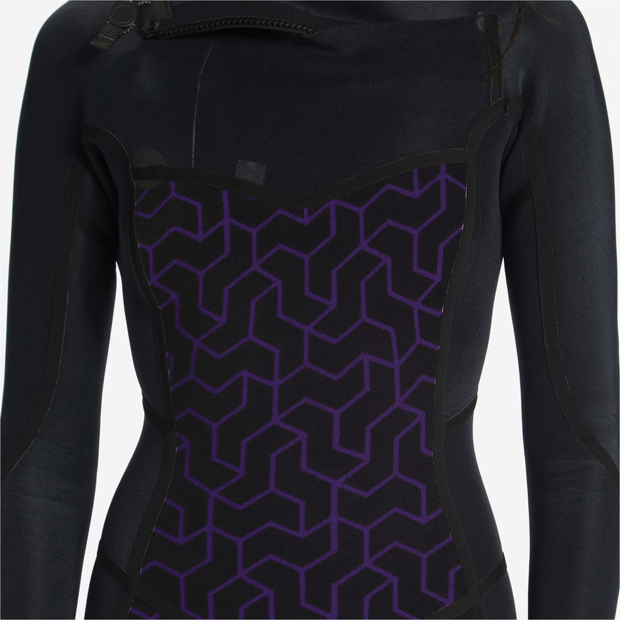 Billabong Da Donna Synergy 5/4mm Chest Zip Muta ABJW100131 - Wild Black